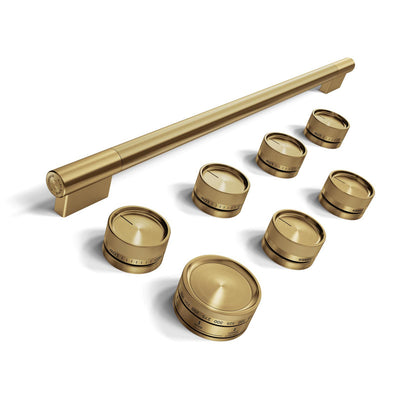 KitchenAid Handle Kit for Commercial-Style Gas Range – Brass – W11774755 | Trousse de poignées KitchenAid pour cuisinière à gaz de style commercial - laiton - W11774755