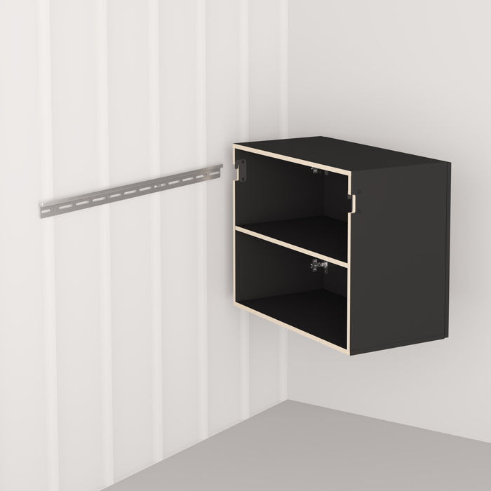 Armoire supérieure de rangement HangUps de 30 po - noire