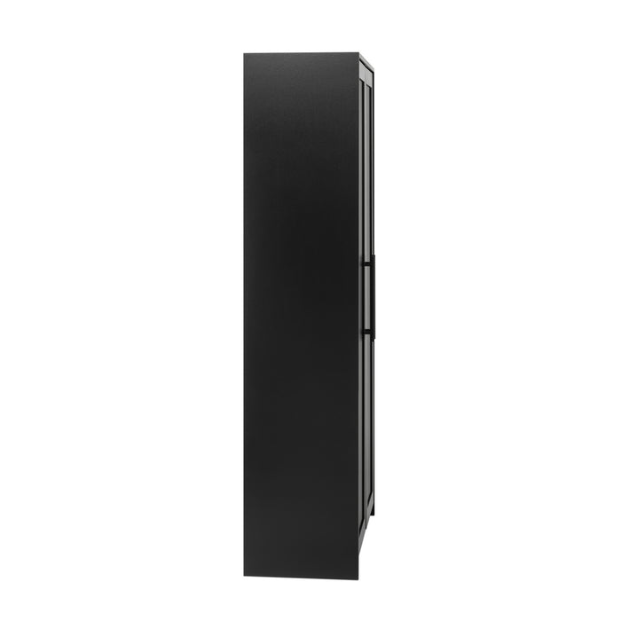 Armoire de rangement Elite Premium Home avec 5 tablettes - noire