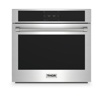 Thor Kitchen 30” 4.8 Cu. Ft. Professional Electric Single Wall Oven – Stainless Steel - TEW30ES | Four mural simple électrique professionnel Thor Kitchen de 4,8 pi3 et de 30 po - acier inoxydable - TEW30ES