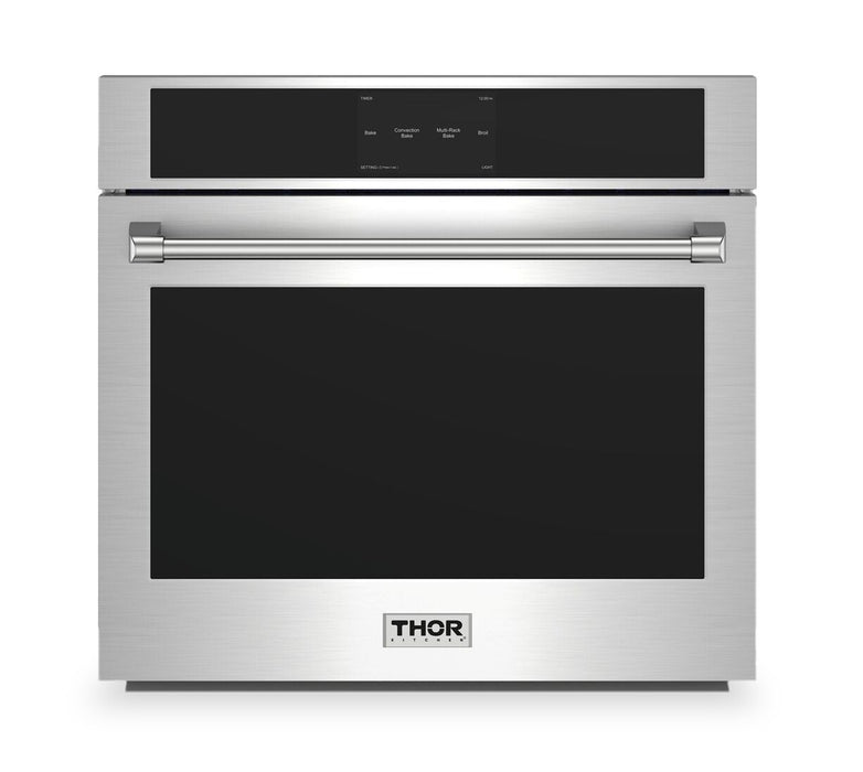 Four mural simple électrique professionnel Thor Kitchen de 4,8 pi3 et de 30 po - acier inoxydable - TEW30ES