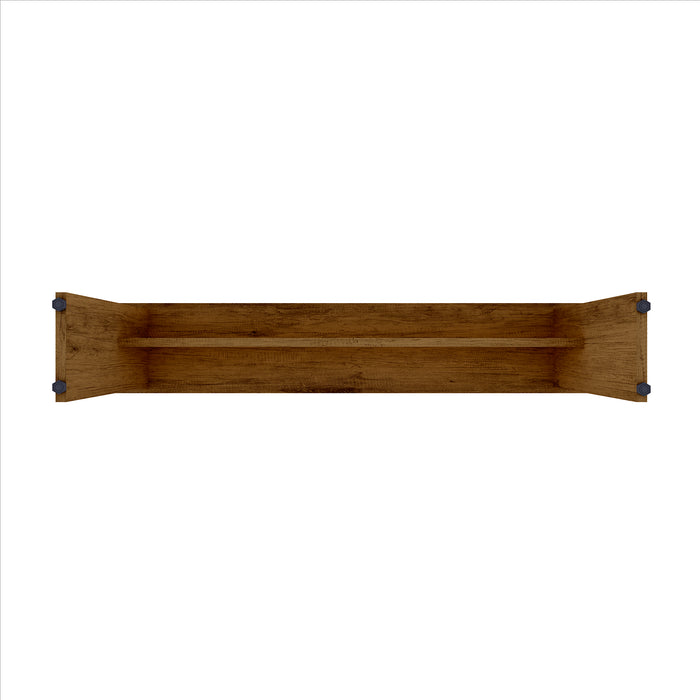 Banc champêtre rustique Nomad de Manhattan Comfort de 67,91 po pour la salle à manger - naturel