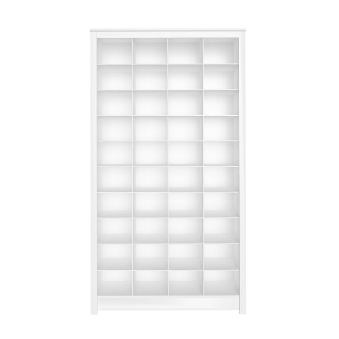 Support de rangement de Prepac pour 40 paires de chaussures - blanc