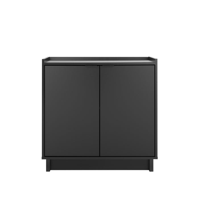 Console Simply Modern de Prepac à 2 portes - noire