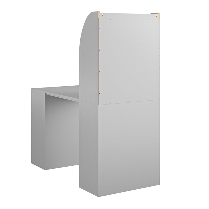 Bureau de bricolage Tyler d’Ameriwood Home pour enfants - gris tourterelle