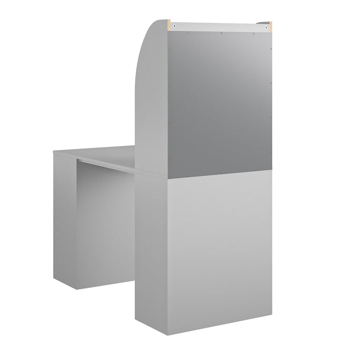 Bureau de bricolage Tyler d’Ameriwood Home pour enfants - gris tourterelle