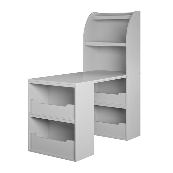 Bureau de bricolage Tyler d’Ameriwood Home pour enfants - gris tourterelle