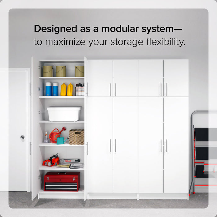 Armoire de rangement Elite de 32 po - blanche