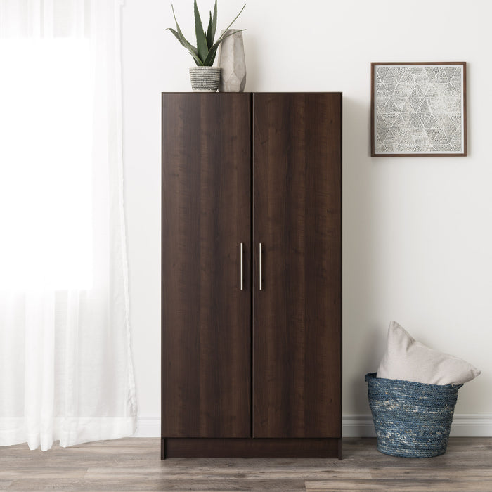 Armoire de rangement Elite de 32 po - espresso