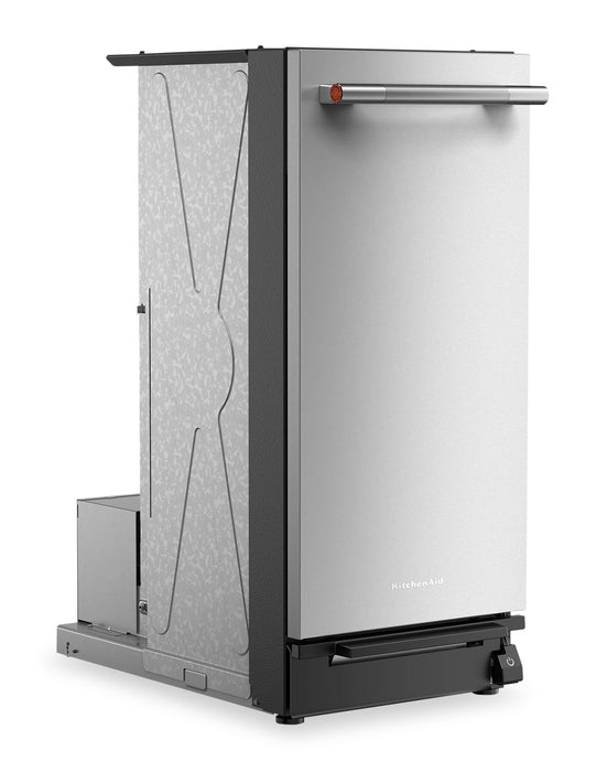 Compacteur à déchets encastré KitchenAid de 15 po avec système de gestion des odeurs intégré - acier inoxydable - KTTP515TSS