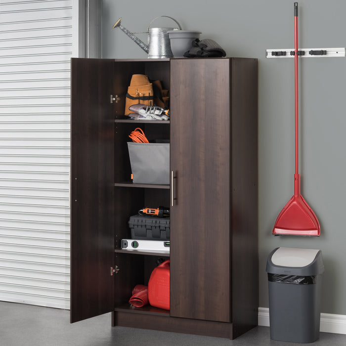 Armoire de rangement Elite de 32 po - espresso