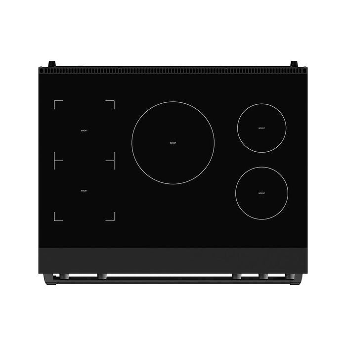 Cuisinière à induction Thor Kitchen de série Gordon Ramsay de 36 po - noire - RSI36B