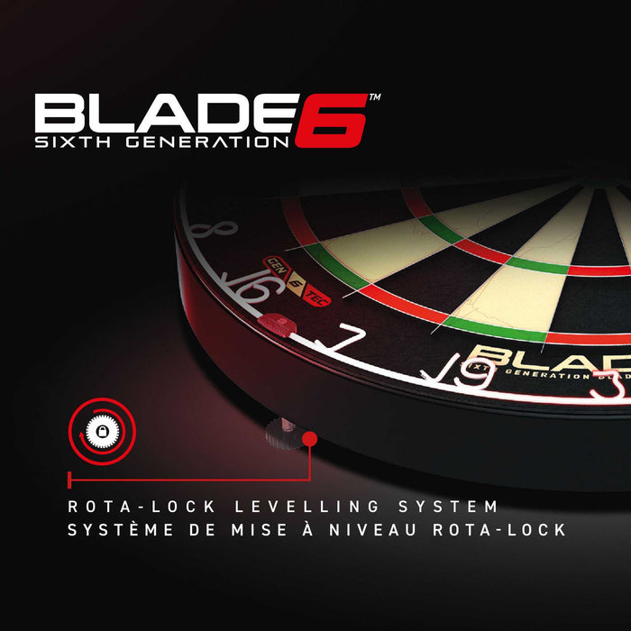 Cible de jeu de fléchettes Blade 6 Winmau