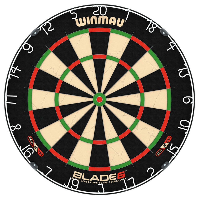 Ensemble de cible de jeu de fléchettes Blade 6 Winmau