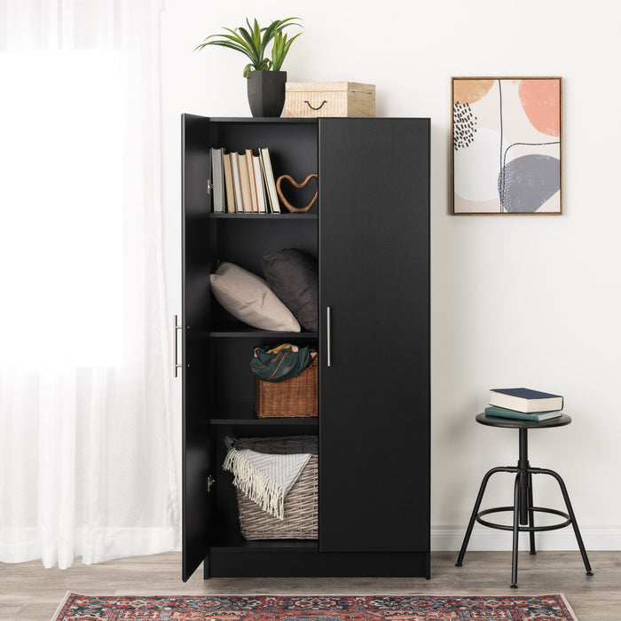 Armoire de rangement Elite de 32 po - noire