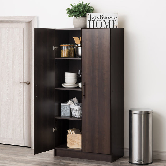 Armoire de rangement Elite de 32 po - espresso