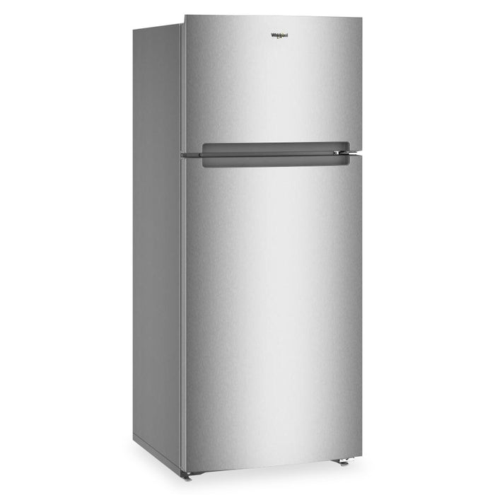Réfrigérateur Whirlpool de 17,6 pi3 et de 28 po à congélateur supérieur - acier inoxydable résistant aux traces de doigts - WRTX5118TZ