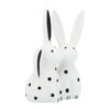 Lapins qui s’embrassent de 7 po en porcelaine