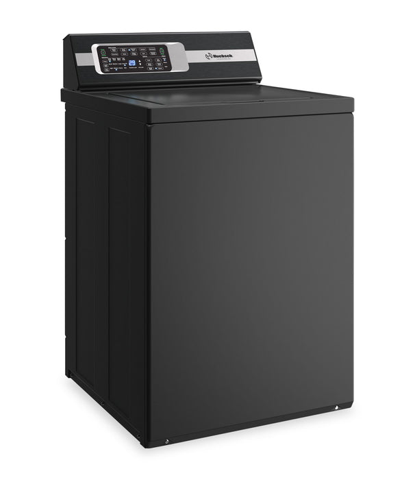 Laveuse Huebsch à chargement par le haut avec Perfect WashMC - noir mat - TR7105BN