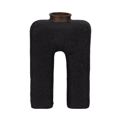 Ecomix 15" Abstract Vase - Black | Vase abstrait Economix de 15 po - noir
