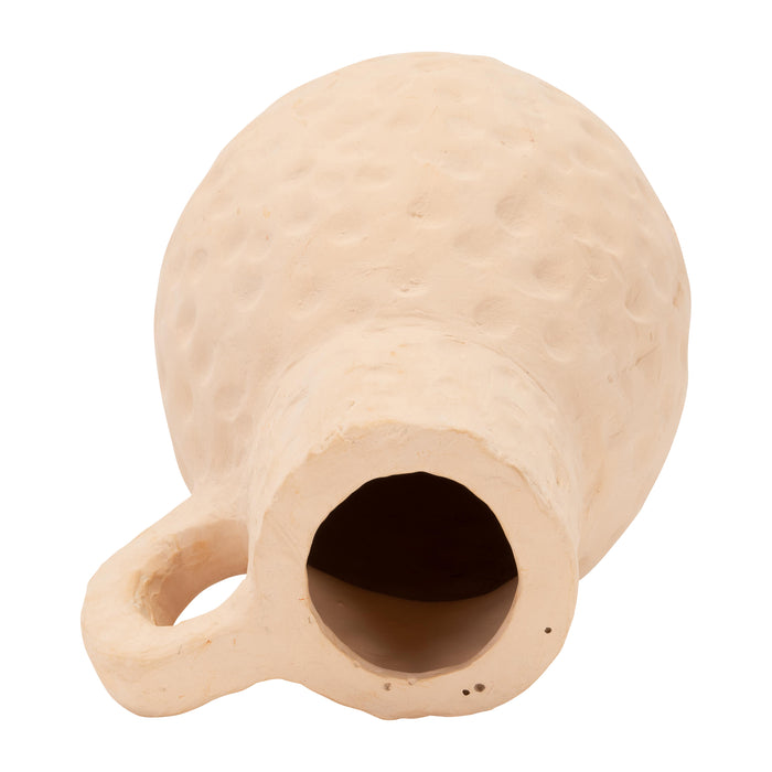 Vase texturé de 10 po terracotta