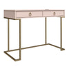 Bureau de travail Camila de Cosmoliving par Cosmopolitan - rose