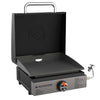 Plaque chauffante de table Blackstone de 17 po en acier inoxydable avec hotte - 1814
