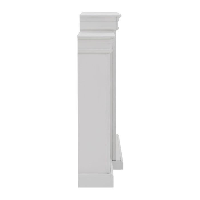 Foyer électrique Lamont d’Ameriwood Home avec manteau - blanc