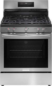 Cuisinière à gaz Frigidaire Gallery de 5,1 pi3 avec commandes à l’arrière et convection totale - GCRG3059BF