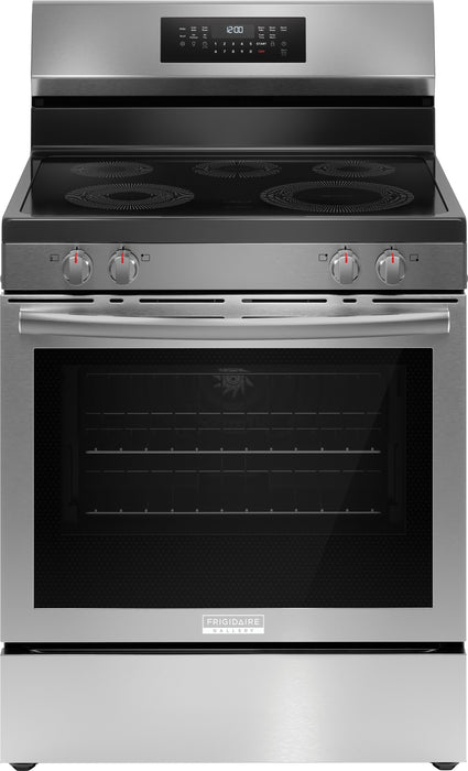 Cuisinière électrique Frigidaire Gallery de 30 po avec commandes à l’arrière et convection totale - acier inoxydable - GCREC059BF