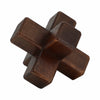Osselet de 5 po en bois - brun