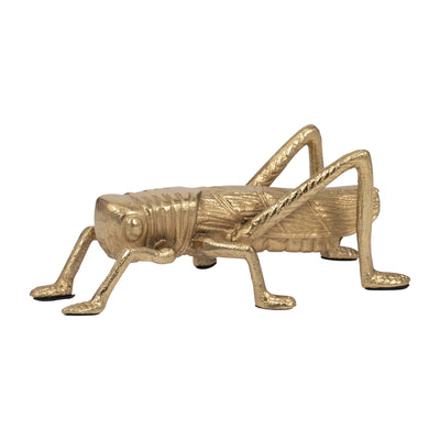 Metal 6" Grasshopper - Gold | Sauterelle de 6 po en métal - dorée