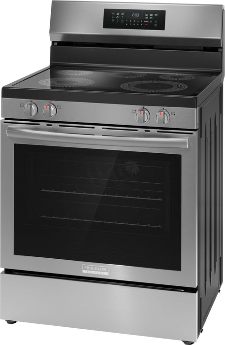 Cuisinière électrique Frigidaire Gallery de 30 po avec commandes à l’arrière et convection totale - acier inoxydable - GCREC059BF