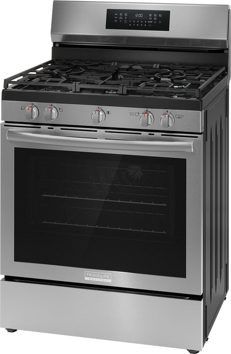 Cuisinière à gaz Frigidaire Gallery de 5,1 pi3 avec commandes à l’arrière et convection totale - GCRG3059BF