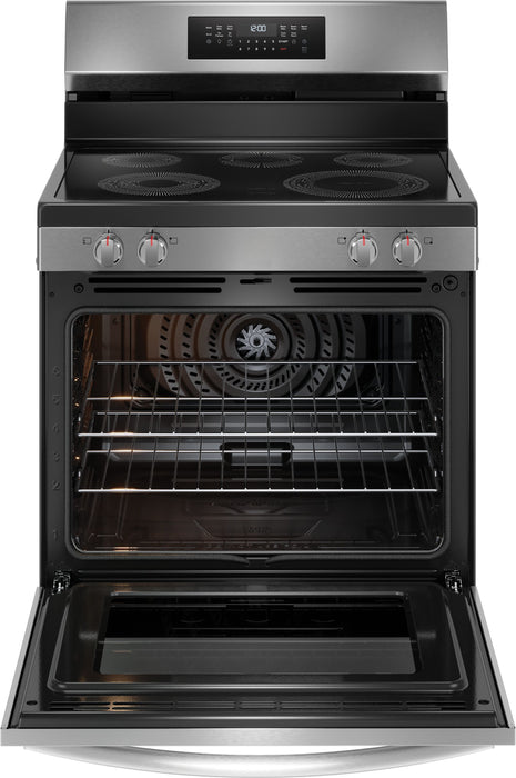 Cuisinière électrique Frigidaire Gallery de 30 po avec commandes à l’arrière et convection totale - acier inoxydable - GCREC059BF