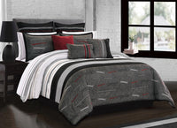  Ensemble Douillette Zumi 7 Morceaux pour Grand Lit (Queen)