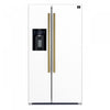 Refrigerateur cote a cote Salerno de 36 po, blanc, 20 pi³ – FFRBI1844-36WHT