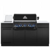 Broil King Baron 590i Shadow 5-bruleurs 45 000 BTU Barbecue a gaz naturel encastre - 876847