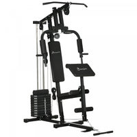 Soozier Machine De Gymnastique A Domicile Soozier Avec Pile De Poids De 99 Lb