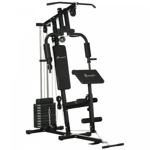 Soozier Machine De Gymnastique A Domicile Soozier Avec Pile De Poids De 99 Lb
