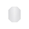 Forge Miroir Octogonal Sans Cadre de 22 Pouces Chrome