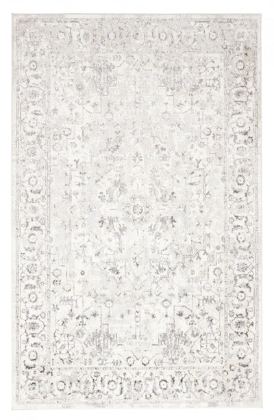 Mira Grey Rug 5'0" x 8'0" | Tapis Traditionnel Mira 5'0" x 8'0" en Gris