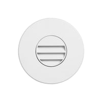 Lampe d’escalier et murale Bella de Dainolite avec persienne, fini blanc et ampoule à DEL de 3,3 W