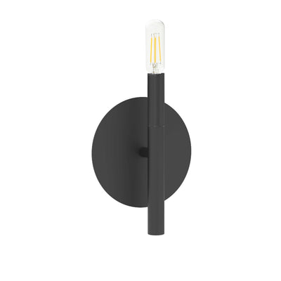 Dainolite Wand 1 Light Wall Sconce Matte Black Lamp|Applique murale Wand de Dainolite avec fini noir mat et 1 ampoule