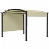 Outsunny Auvent De Pergola Retractable 11' X 11' Pour Patio, Jardin, Beige
