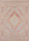 Tapis Traditionnel Poppy 7'10\" x 10'6\" en Rose