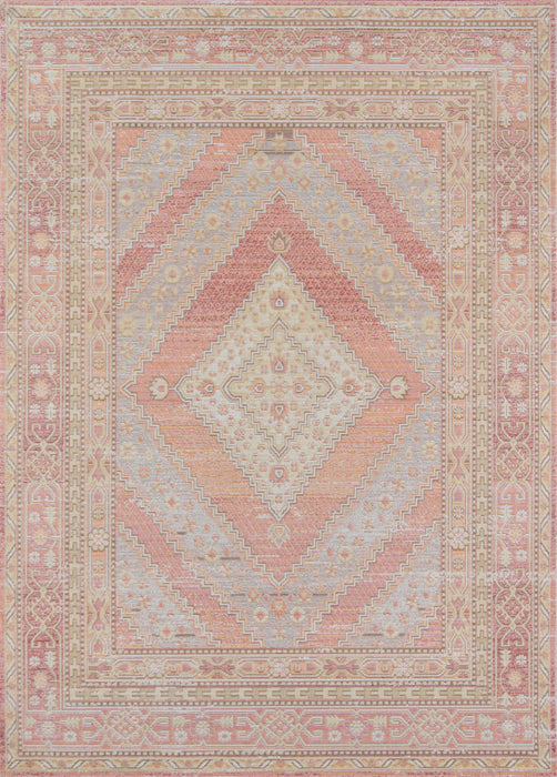 Tapis Traditionnel Poppy 7'10\" x 10'6\" en Rose