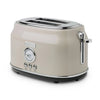 Grille-pain 2 tranches Haden Dorset – Beige mastic