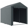 Outsunny Tente De Rangement, Abri Exterieur Portable, Gris Fonce