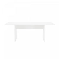 Table a manger Ella Modern 200 cm en blanc
